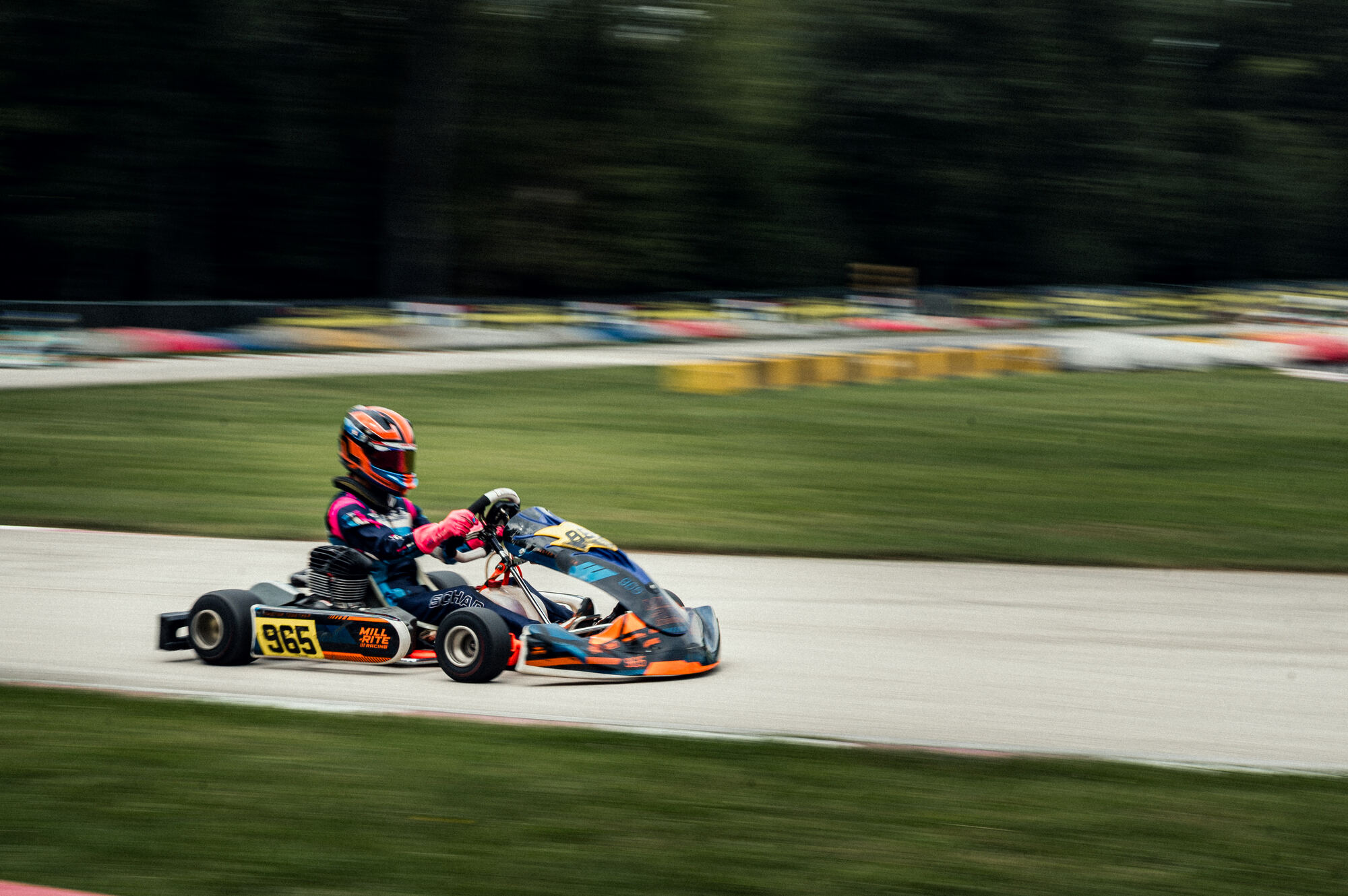 Brady Schad racing, trackside photo 3